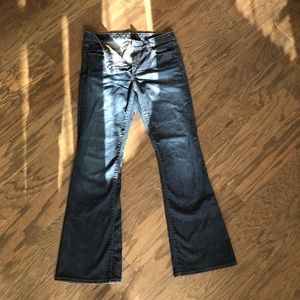 Dark wash Banana Republic high waist jeans Sz 30